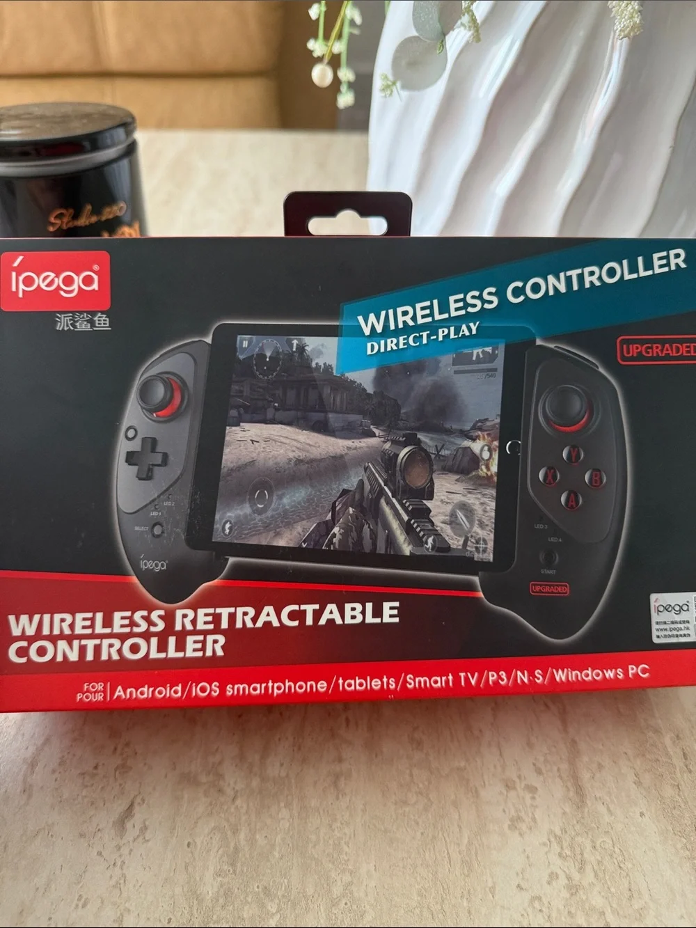 Wireless Retractable Controller - Black